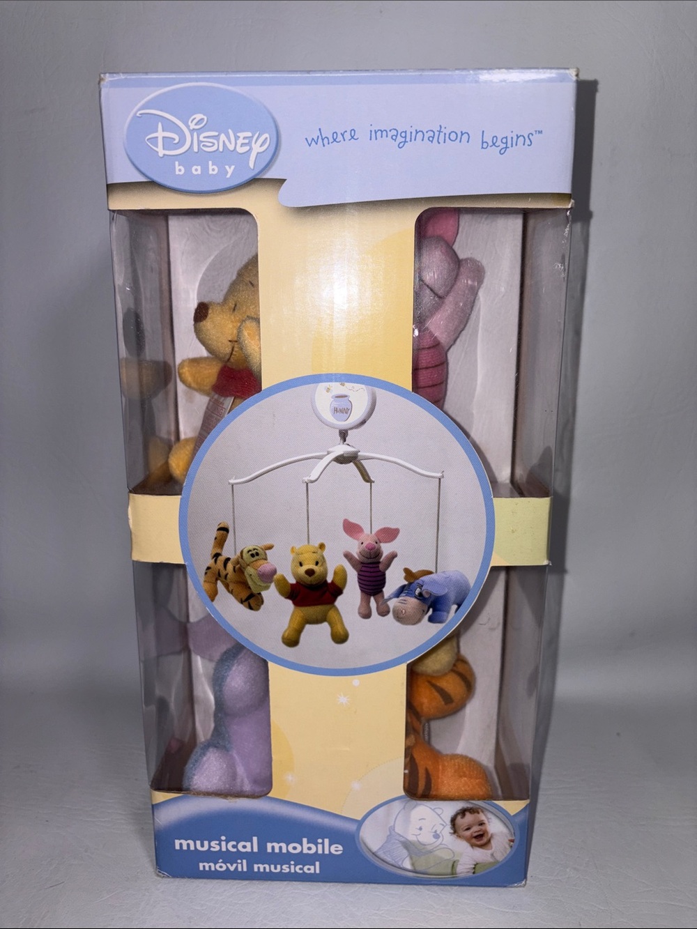 Winnie the Pooh Plush Set - Piglet, Tigger, Eeyore & Pooh Mobile SEE NOTE